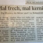 Zeitungsartikel