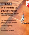 Tennis-Heimspiel der Herren: FC Böhmfeld vs. DJK Raitenbuch am 18.05