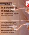 Tennis-Heimspiel der Herren: FC Böhmfeld vs. FC Hitzhofen am 06.07