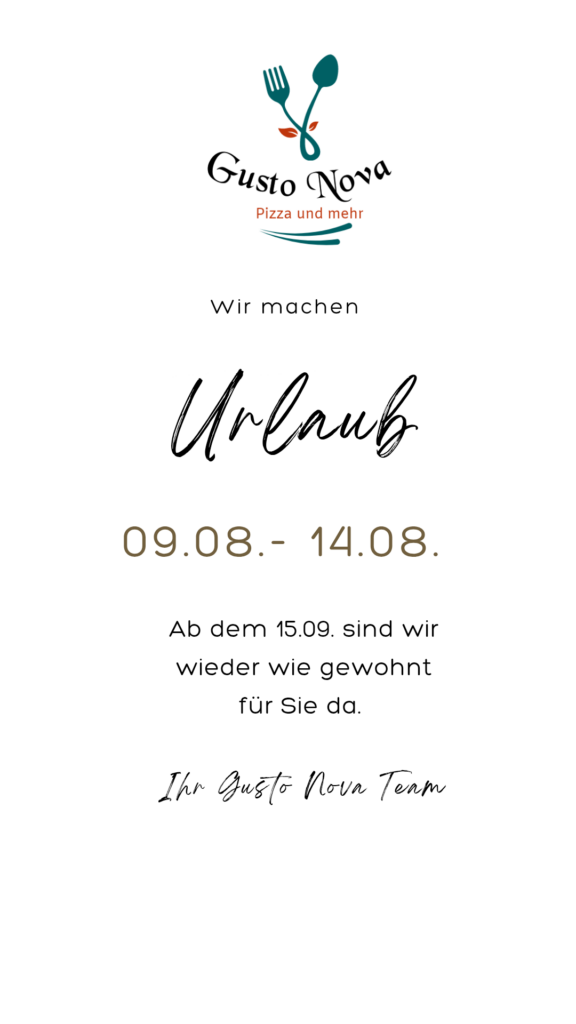 Sommerurlaub